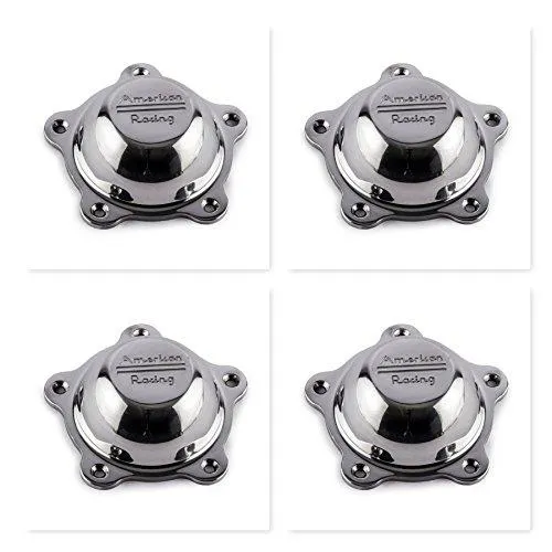 4 Pack American Racing 3505293 Aluminum Center Cap
