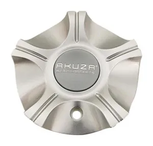 Akuza Wheels DV636 15-18 Silver Wheel Center Cap