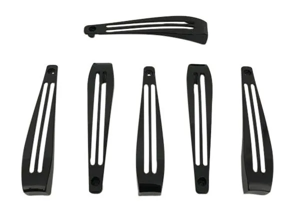 Akuza Wheels EMR0824-2085-ZST LG0807-20 Black Wheel Inserts Set of 6