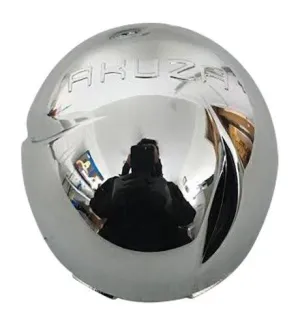 Akuza Wheels PCW-2 Made In Taiwan Chrome Bullet Center Cap