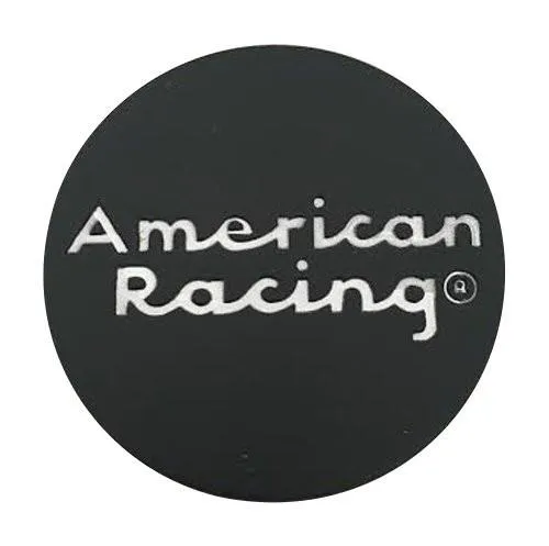 American Racing 490K57AR-S3 490K57 Matte Black Snap In Center Cap