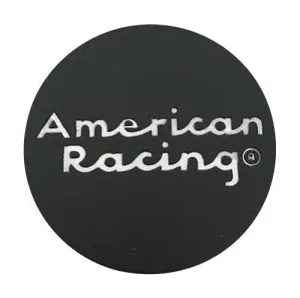 American Racing 490K57AR-S3 490K57 Matte Black Snap In Center Cap