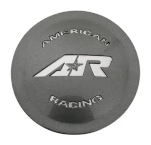 American Racing 57171875F-1 AR887CAP Dark Grey Center Cap