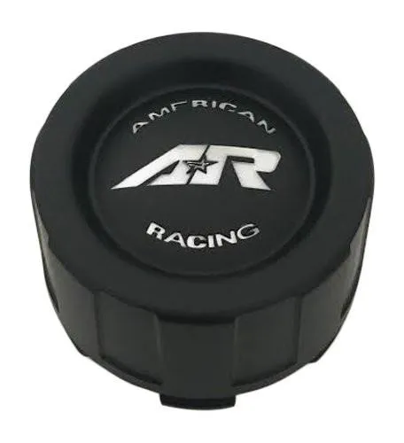 American Racing 62231680F-1 Matte Black Wheel Center Cap