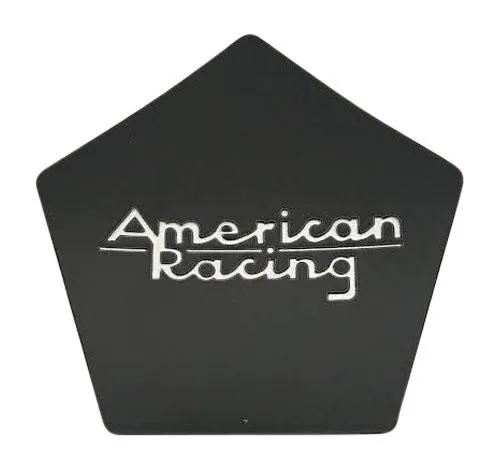 American Racing 900SRSCAPSB T102L69 Satin Black Wheel Center Cap