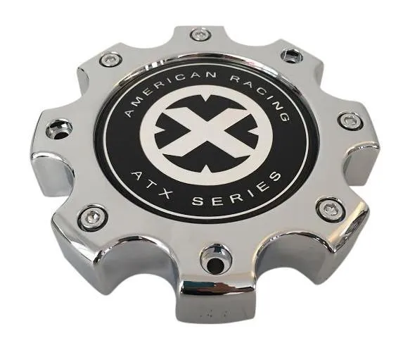American Racing ATX 845L170ATX CAP M-736 Chrome Wheel Center Cap