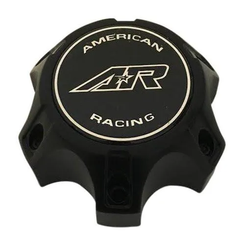American Racing Wheels CARA1456CH Black Wheel Center Cap