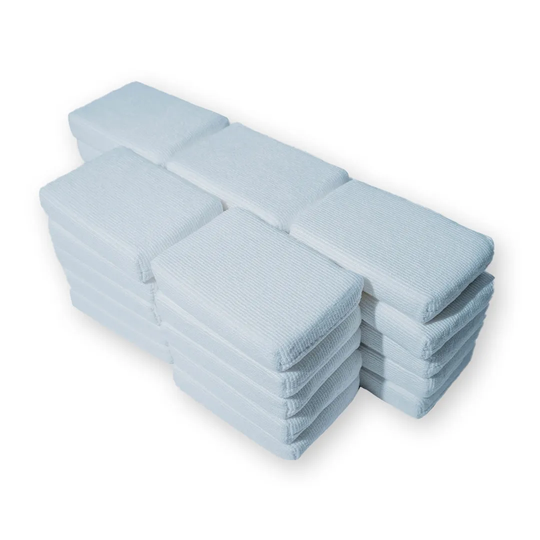 AUTOFIBER Thin Saver Applicator Terry Microfiber Coating Applicator Sponge w/ Plastic Barrier