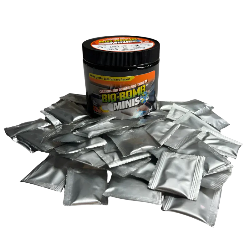 BIO BOMB Mini Dissolvable Cleaning & Deodorizing Tablets