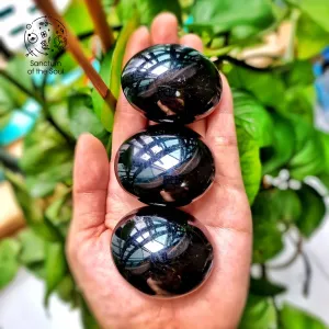 Black Tourmaline Palm Stones