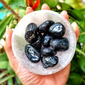 Black Tourmaline Tumbles