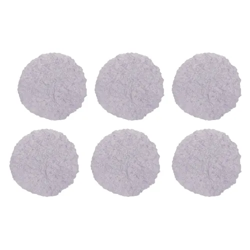 BUFF AND SHINE Purple 100% Knittted Wool Blend Cutting Pads