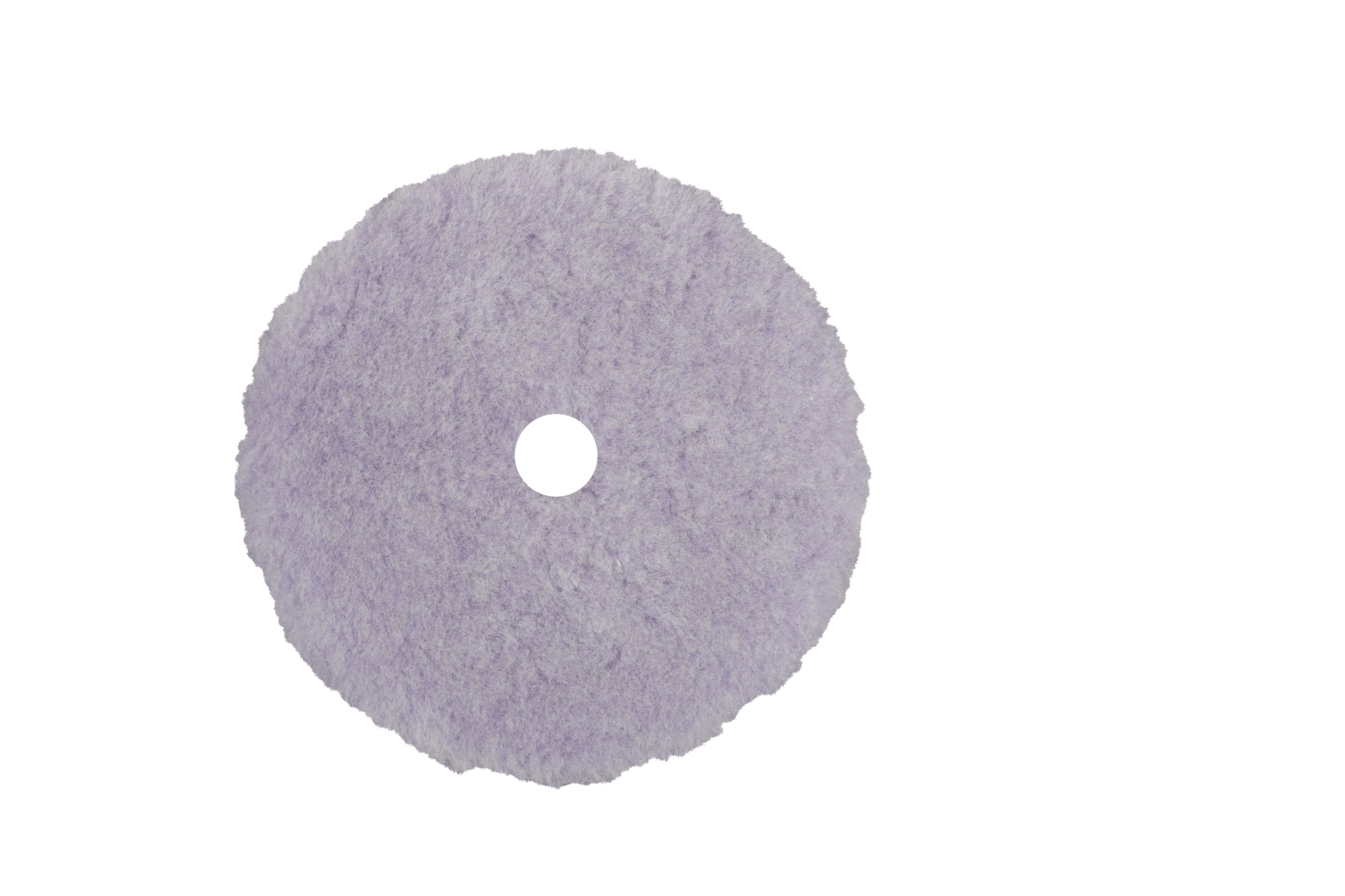 BUFF AND SHINE Purple 100% Knittted Wool Blend Cutting Pads