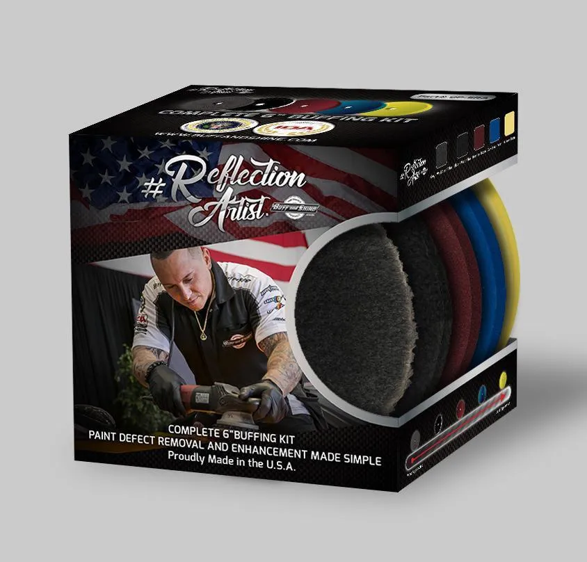 BUFF AND SHINE Reflection Artist Complete Buffing Pads Kit