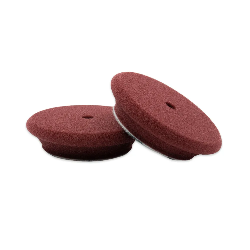 Buff and Shine URO Tec Maroon Medium Cutting Pad - Curved Profile