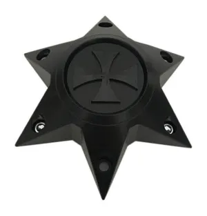 Cali Offroad Wheels C109300MB06 C-554-6 C-554-4 C109300MB04 Matte Black Wheel Center Cap