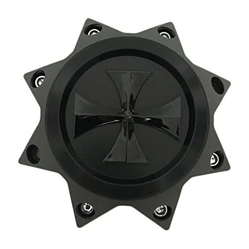 Cali Offroad Wheels C109300MB08 C-554-8 Matte Black Wheel Center Cap