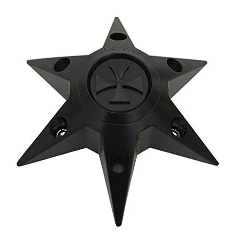 Cali Offroad Wheels C109301MB05 C-564-5 Matte Black Wheel Center Cap