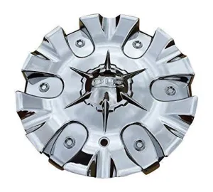 DIP Rebel C10D77 D77-2495 CAP Chrome Center Cap FITS ALL SIZES OF D77 WHEELS