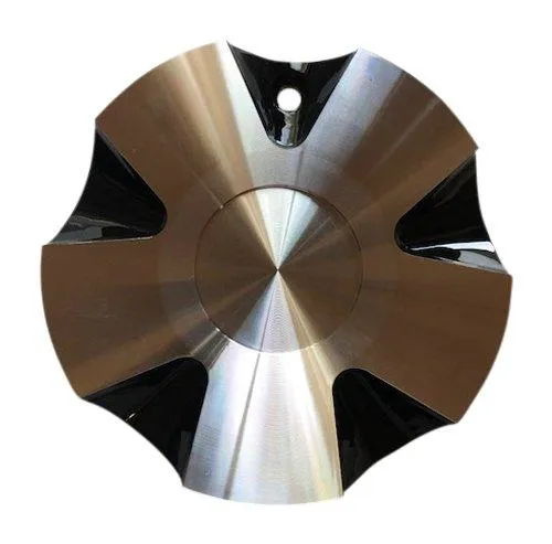 DIP WHEELS C10D37B-CAP NO LOGO Black Wheel Center Cap