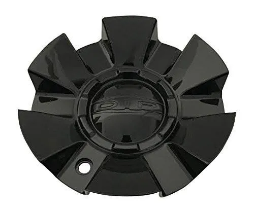 DIP Wheels C10D39C02 62572695F-1 Black Wheel Center Cap