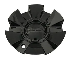 DIP Wheels C10D39C02 62572695F-1 Black Wheel Center Cap