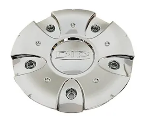 DIP Wheels C10D62 C-117 Chrome Wheel Center Cap