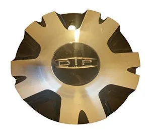 DIP Wheels C534804B-M Black Wheel Center Cap