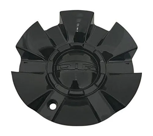 DIP Wheels C612801CAP Gloss Black Wheel Center Cap