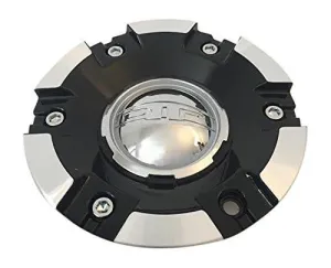 DIP Wheels Heat D92 C10D92M01 MCD8235YB01 Black and Machined Center Cap