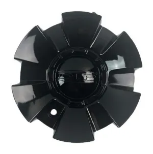 DIP WHEELS Wicked D39 C10D39B01 C10D39C01 C612802-2085CAP Gloss Black Center Cap