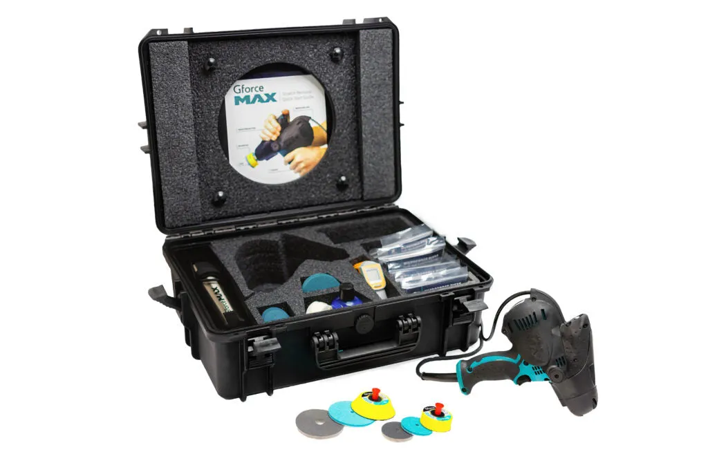 GLASWELD Gforce Max XL Kit – The Ultimate Mobile Glass Scratch Removal Solution