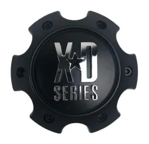 KMC XD Series 1079L140SGB-H34 CAP-S123L140 Satin Black Center Cap