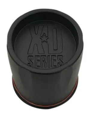 KMC XD Series 1327006026 Matte Black Center Cap 5/6X4.5 S-BLK 3.27'' Tall