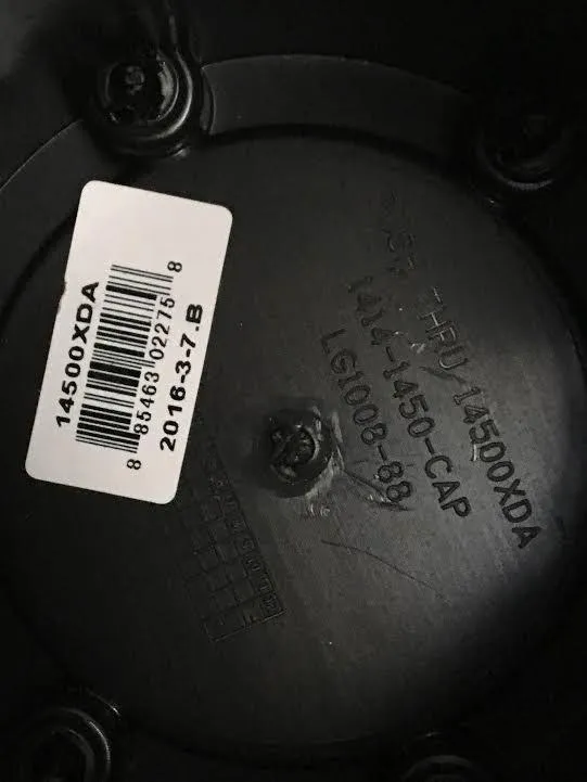 KMC XD Series 14500XDA 1414-1450-CAP Matte Black Center Cap