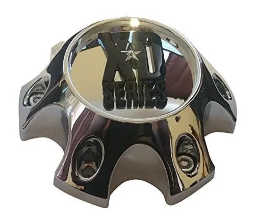 KMC XD Series 309B1143-6H 309B114.3-6H Chrome Wheel Center Cap