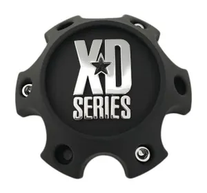 KMC XD Series 309B1143-6H 309B114.3-6H-YB001 FD08056 Black Center Cap