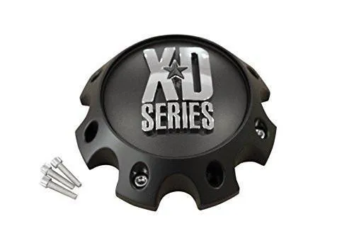 KMC XD Series 441 796 797 798 8 Lug Matte Flat Black Short Center Cap 309B170-8H