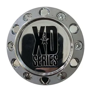 KMC XD Series 464K75 75MM 5 Lug Chrome Center Cap