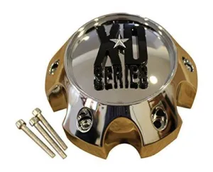 KMC XD Series 796 797 798 Chrome 6 Lug Wheel Rim Center Cap 1079L145