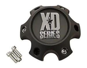 KMC XD Series 796 797 798 Matte Black 6 Lug Wheel Rim Center Cap 309B114.3-6H FITS NISSANS ONLY
