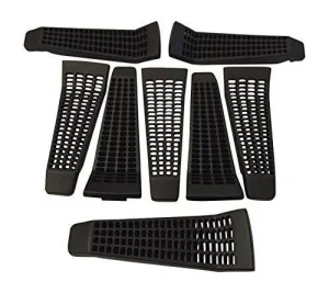 KMC XD Series Trap 823 M-989-BIN Replacement Inserts Black Fits Center Cap Part #: M-989SB CAP M-989-UP