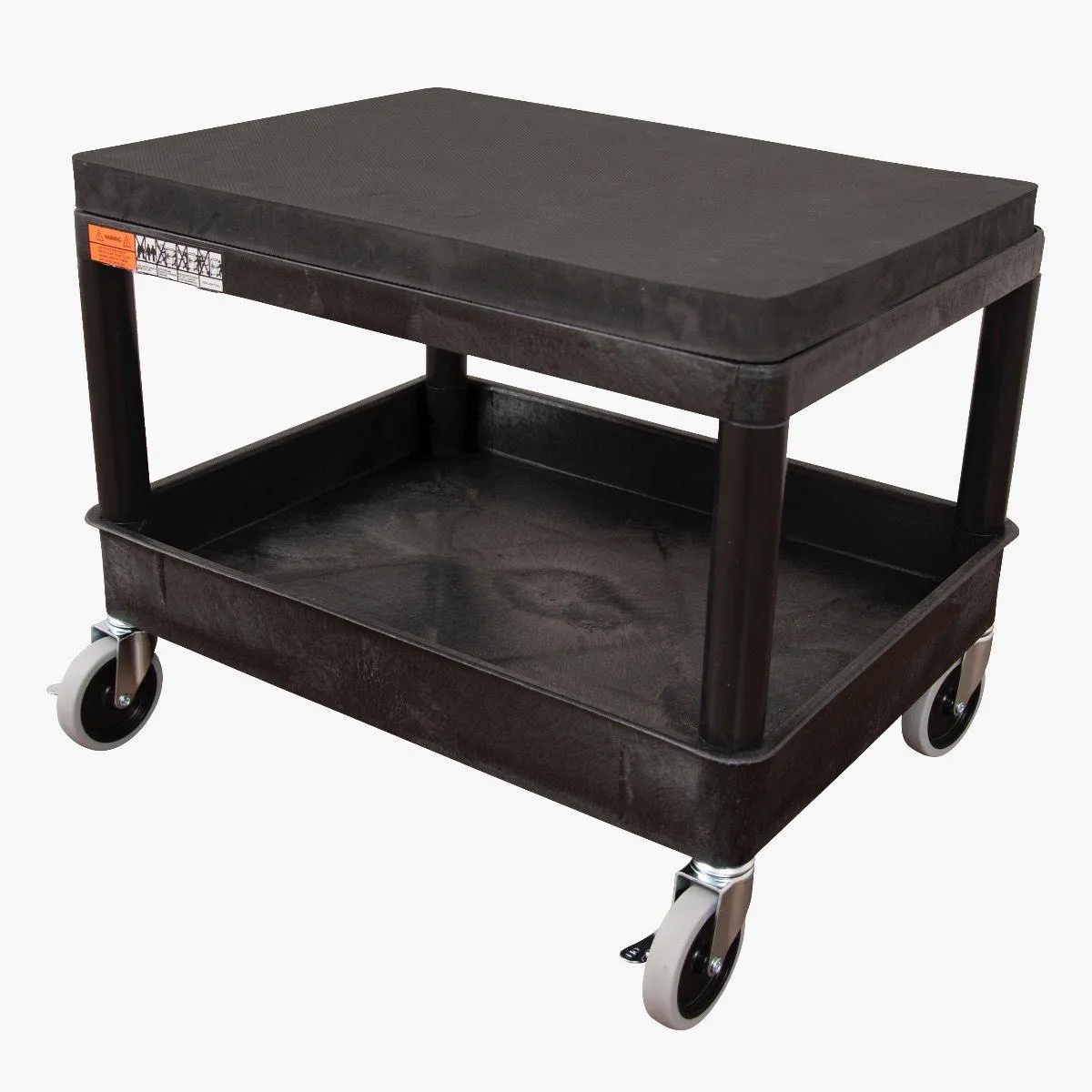 LUXOR Mobile Mechanic's Seat - Black
