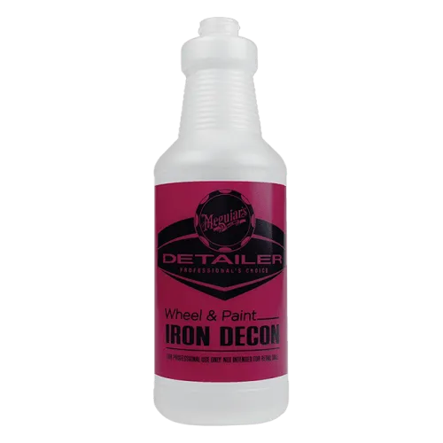 MEGUIAR'S D1801 Wheel & Paint Iron Decon (Spray Nozzle Sold Separately)32oz Bottle