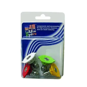MTM HYDRO Stainless Steel 4 pack of QC Nozzles