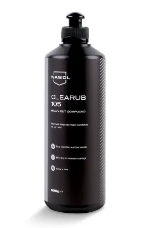 NASIOL CleaRub 105 Heavy Cut Compound