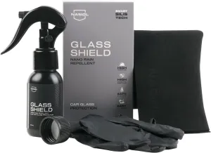 Nasiol Glass Shield Ultra-Hydrophobic Windshield Coating for Safe, Clear Driving All-Season Water Repellent for Enhanced Visibility in Rain, Snow, and Storms