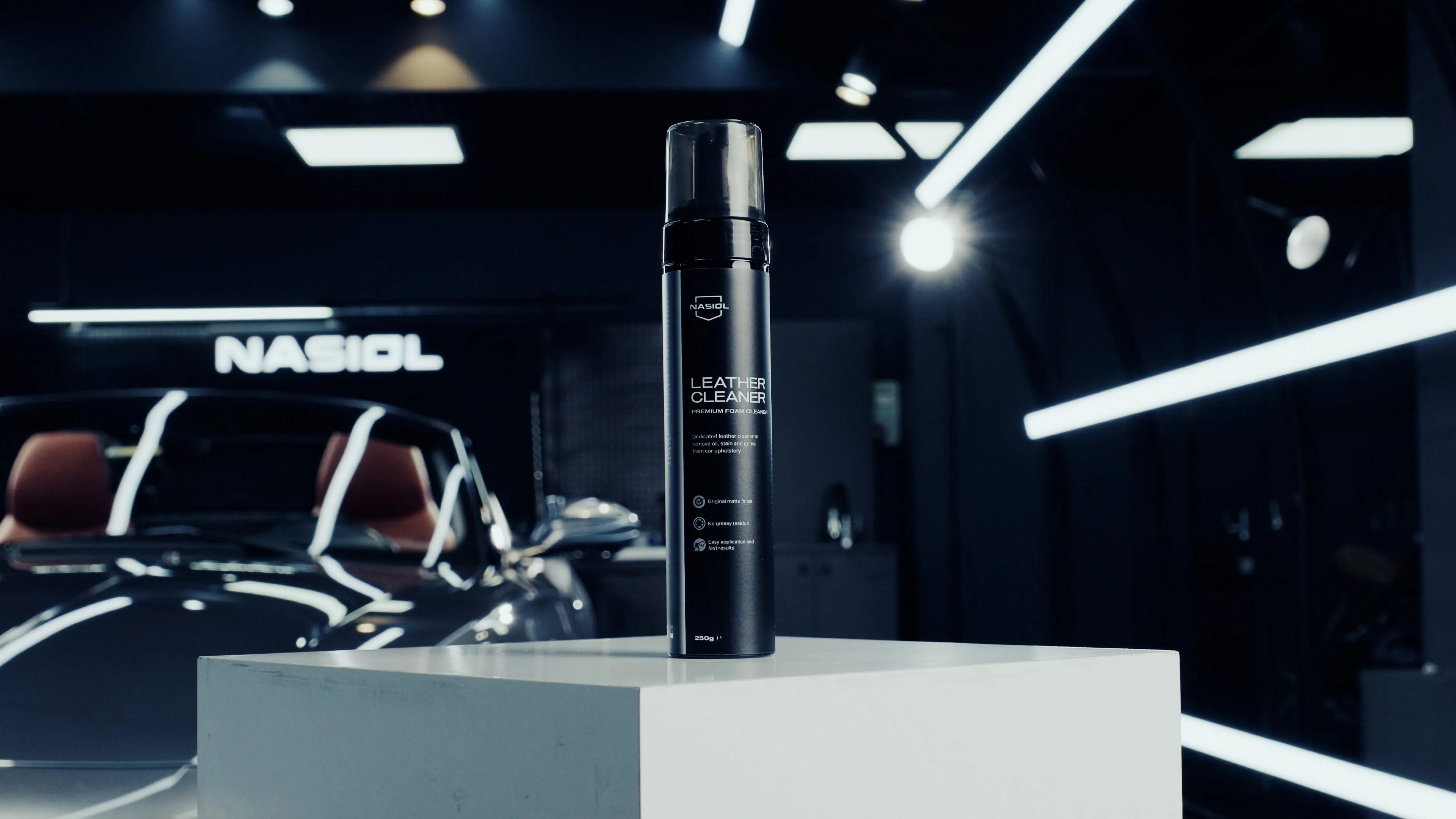 Nasiol Leather Cleaner Premium Foam Cleaner for All Leather Surfaces