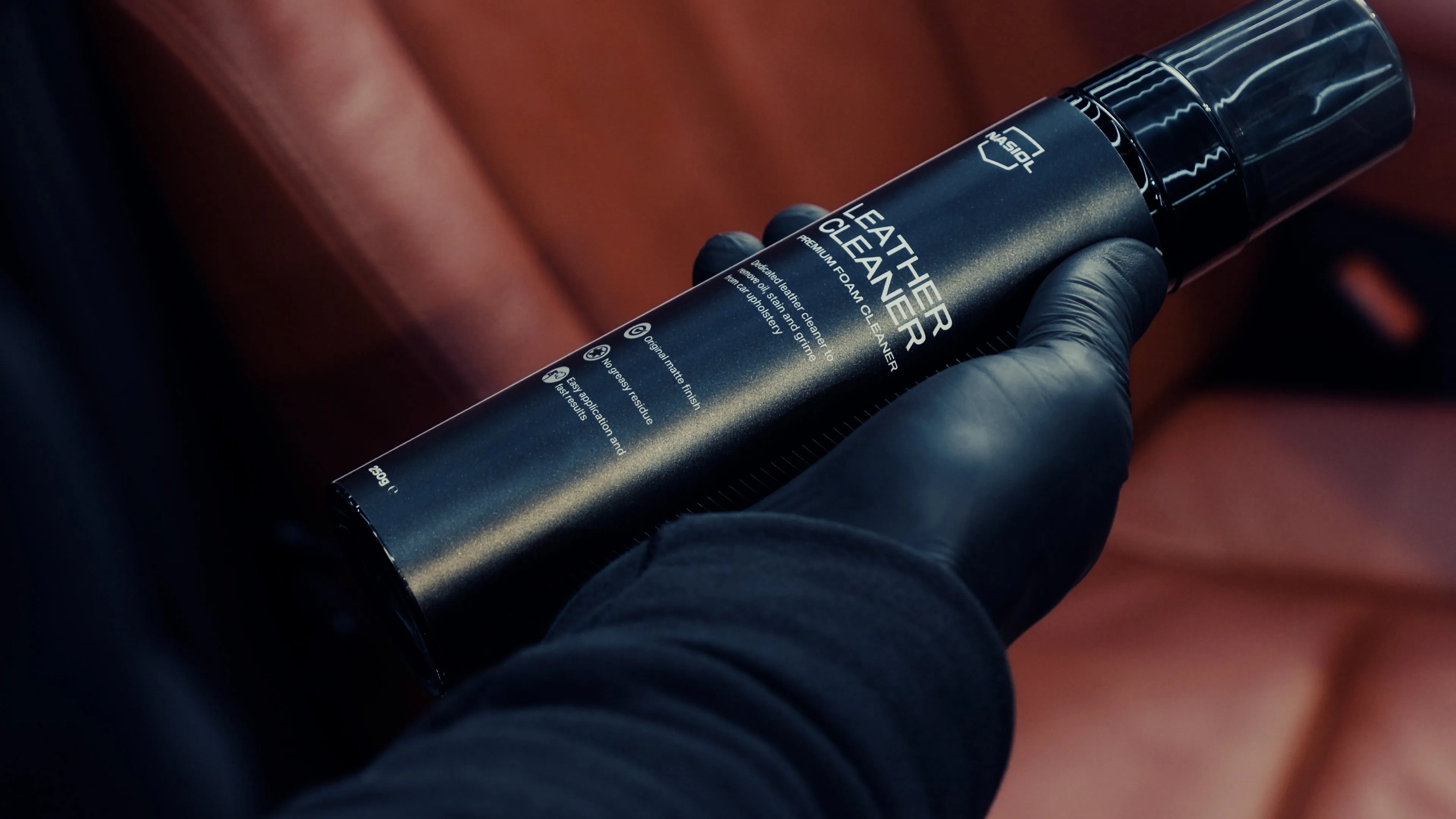 Nasiol Leather Cleaner Premium Foam Cleaner for All Leather Surfaces