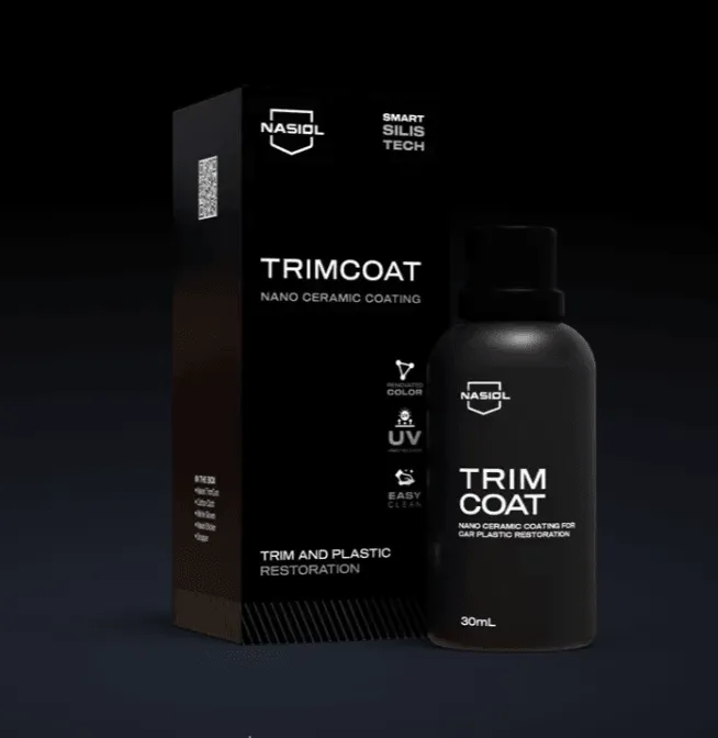 NASIOL TrimCoat Premium-Grade Trim Restoration and Protection 30mL